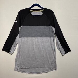 Smartwool Men's Merino Wool Blend 3/4 Sleeve Raglan Shirt Size M Athleisure